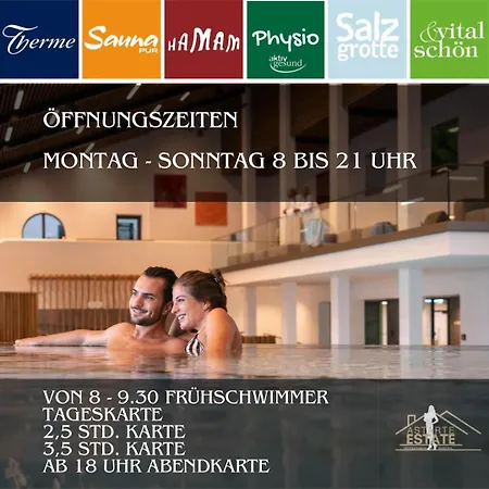 Apartment 57 - Im Rottalblick - Helle Kuschelecke Geniessen Mit Bademantelgang Zur Therme, Tv Und Persoenlichem Gaesteempfang Von Astarte Estate *