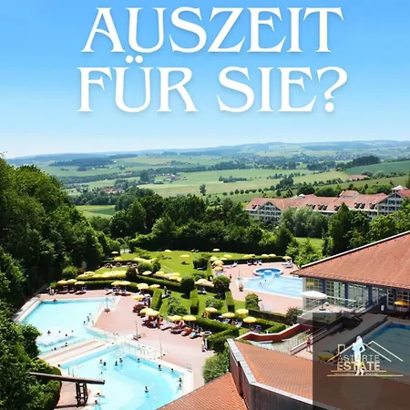 Апартаменты 57 - Im Rottalblick - Helle Kuschelecke Geniessen Mit Bademantelgang Zur Therme, Tv, Inkl Stellplatz Im Haus U Kurtaxe *
