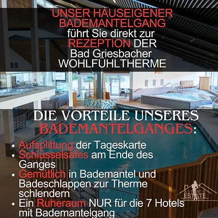 57 - Im Rottalblick - Helle Kuschelecke Geniessen Mit Bademantelgang Zur Therme, Tv, Inkl Stellplatz Im Haus U Kurtaxe * Бад-Грисбах